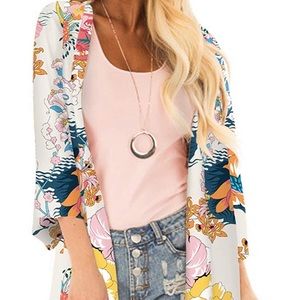 Pink Milly Floral Kimono